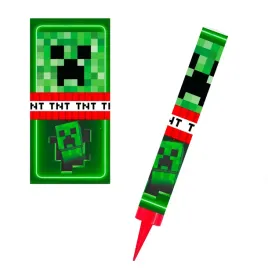 fontanna-tortowa-raca-na-tort-swieczka-urodziny-game-pixele-tnt-1szt-12cm