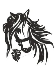 ozdoba-scienna-metalowa-decormetal-horse-with-flower-30cm