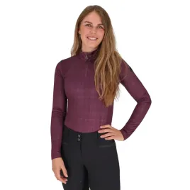 koszulka-jezdziecka-qhp-zahra-25aw-treningowa-damska-wine-red-38