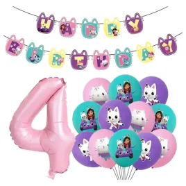 balony-gabi-koci-domek-zestaw-na-4-urodziny-dziewczynki-dekoracje-baner