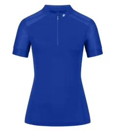 koszulka-jezdziecka-damska-funkcyjna-elt-zip-shirt-nancy-niebieska-l