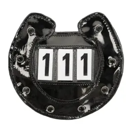 numerki-startowe-qhp-horseshoe-podkowa-czarne