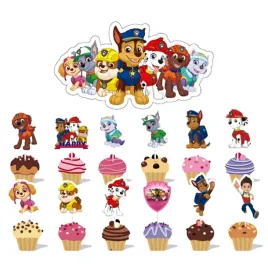 topper-psi-patrol-na-tort-urodziny-toper-na-babeczki-13-szt-dekoracja-tortu