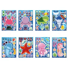 naklejki-zwierzatka-morskie-kreatywne-diy-zestaw-kreatywny-wodoodporne