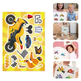 naklejki-motory-kreatywne-diy-zestaw-kreatywny-6-szt-wodoodporne-motocykle