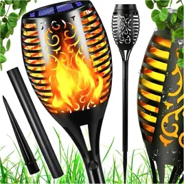 lampa-solarna-ogrodowa-pochodnia-led-wbijana-efekt-plomienia-wodoodporna