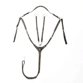 napiersnik-dla-konia-kavalkade-diandro-3-punktowy-skorzany-brazowy-cob