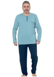mietowa-pizama-meska-z-dlugimi-spodniami-i-kieszonka-4xl