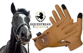 rekawiczki-jezdzieckie-equestrian-queen-bali-antyposlizgowe-karmelowe-xl