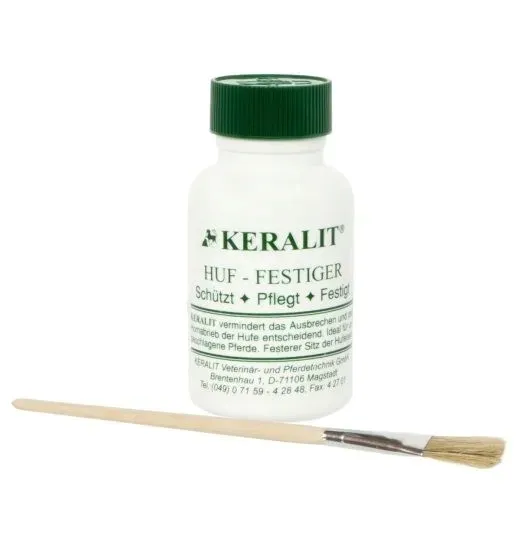 Keralit Hoof Strengthener preparat stabilizujący kopyta koni horse 250ml