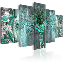 obraz-ze-struktura-5cz-drzewo-zycia-gustav-klimt-abstrakcja-natura-200x100