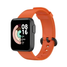 pasek-do-zegarka-xiaomi-redmi-watch-lite-pomaranczowy-silikon-wodoodporny