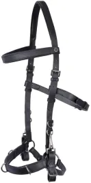 kawecan-skorzany-dla-konia-harry-s-horse-cavesson-leather-czarny-pony