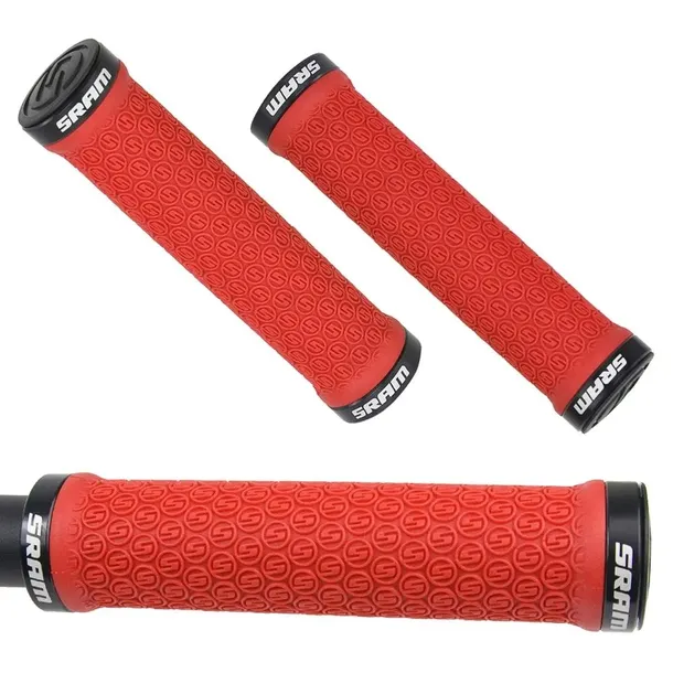 chwyty-sram-mtb-locking-grips-czerwone-lock-on-material-guma