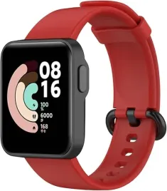 pasek-do-zegarka-czerwony-xiaomi-mi-redmi-watch-lite-silikonowy
