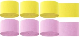 6x-bibula-serpentyna-zolta-i-rozowa-artystyczna-prace-diy-rekodzielo