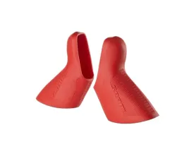 gumy-klamkomanetek-sram-hoods-czerwone-teksturowane-komplet