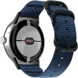 pasek-do-zegarka-google-pixel-watch-niebieski-nylonowy-casual-basic