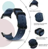 pasek-do-zegarka-google-pixel-watch-niebieski-nylonowy-casual-basic