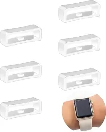 6x-szlufka-do-paska-zegarka-smartwatch-uchwyt-biala-22mm-zestaw