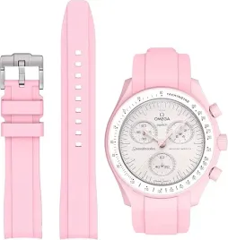 pasek-do-zegarka-omega-rozowy-silikonowy-wytrzymaly-zaokraglony-20mm