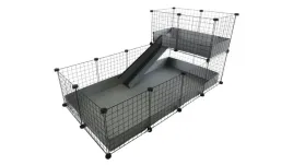 klatka-modulowa-candc-pietrowa-swinka-morska-krolik-loft-rampa-szara-145x75cm
