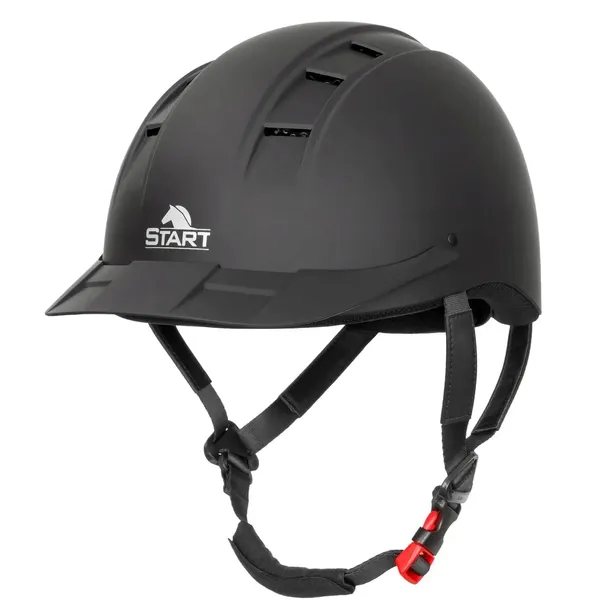 Kask jeździecki START Dynamic toczek regulowany czarny L (59-61)