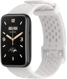 pasek-do-zegarka-xiaomi-mi-band-7-pro-bialy-silikon-wodoodporny