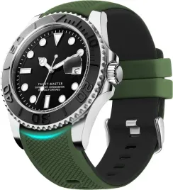 pasek-do-zegarka-samsung-galaxy-watch-huawei-watch-zielony-silikon-22mm