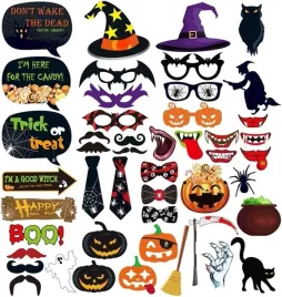 47x-rekwizyty-gadzety-fotograficzne-zestaw-do-fotobuki-na-halloween-mix