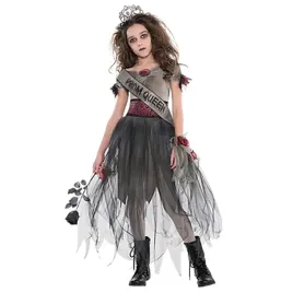 kostium-stroj-halloween-karnawal-przebranie-wzor-prombie-queen-10-12lat