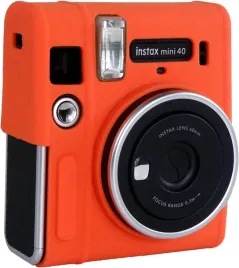 etui-do-aparatu-instax-mini-40-pomaranczowe-silikonowe-ochronne