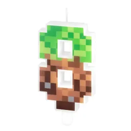 swieczka-na-tort-8-cyfra-piksele-urodzinowa-dekoracja-na-8-urodziny