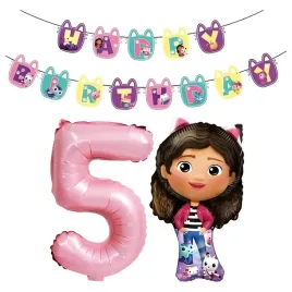 balony-urodzinowe-koci-domek-gabi-zestaw-dekoracji-dla-dziewczynki-cyfra-5