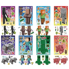 naklejki-kreatywne-dla-chlopca-diy-zestaw-kreatywny-8-sztuk-wodoodporne