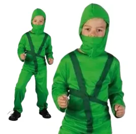 stroj-karnawalowy-ninja-koszula-spodnie-kaptur-maska-120-130