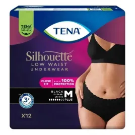 tena-silhouette-plus-black-majtki-chlonne-rozmiar-m-12-sztuk