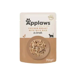 applaws-premium-mokra-karma-dla-kota-adult-100percent-kurczak-dziki-ryz-70g