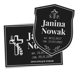 tabliczka-nagrobna-czarna-biale-napisy