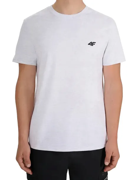 Męska koszulka 4F T-shirt TSHM3341 j.szary 27M L