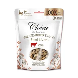 cherie-premium-100percent-przysmak-dla-kota-liofilizowany-wolowina-watroba-30g
