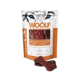 woolf-przysmak-dla-psa-bone-kaczka-marchewka-mini-medium-maxi-breed-100g