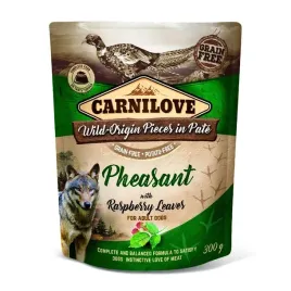 carnilove-mokra-karma-saszetka-dla-psa-adult-bazant-liscie-maliny-300g