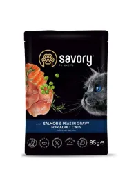 savory-mokra-karma-dla-kota-adult-losos-groszek-kurczak-w-sosie-3x85g