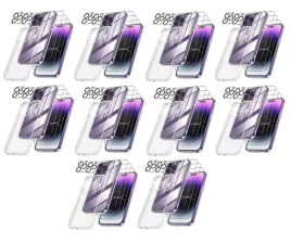 10x-etui-do-apple-iphone-14-pro-max-bezbarwne-plecki-3x-szklo-hartowane