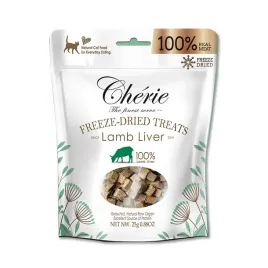 cherie-premium-100percent-przysmak-dla-kota-liofilizowany-jagnieca-watroba-3x25g