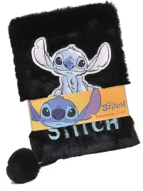 pamietnik-pluszowy-stitch-disney-czarny-notes-na-klodke-pluszowy-pompon