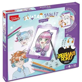 zestaw-tablica-podswietlana-avatar-manga-maped-stylizacja-kreuj-twarz-wlosy