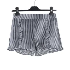 spodenki-damskie-pandco-bialo-czarne-krotkie-pepitka-wysoki-stan-xs