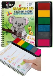 ksiazka-kolorowe-odciski-kreatywne-zoo-kidea-edukacyjna-8-kart-20-kolorowan